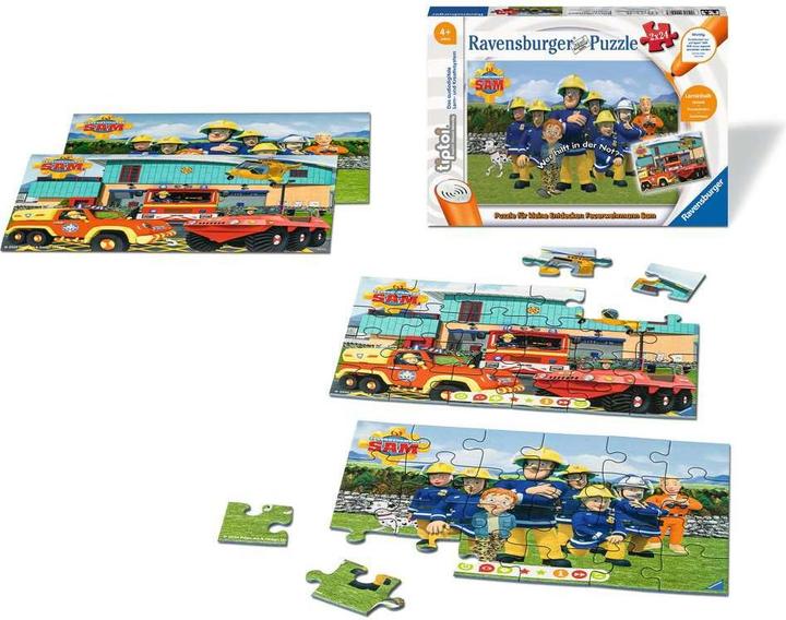Immagine prodotto tiptoi Puzzle per piccoli esploratori: il pompiere Sam (Tedesco)