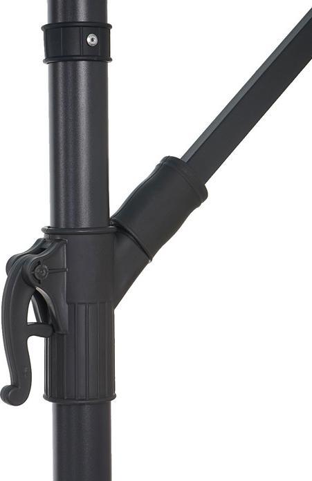 Actual product image Swisshandel24 Semi-professional traffic light umbrella, sunshade, 3m - 10332 (3.60 m)