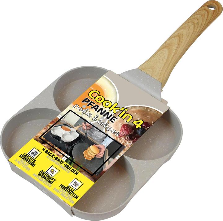 Produktbild BROSZIO Cook'in 4 Pfanne (9 cm, Bratpfanne, Aluminium)