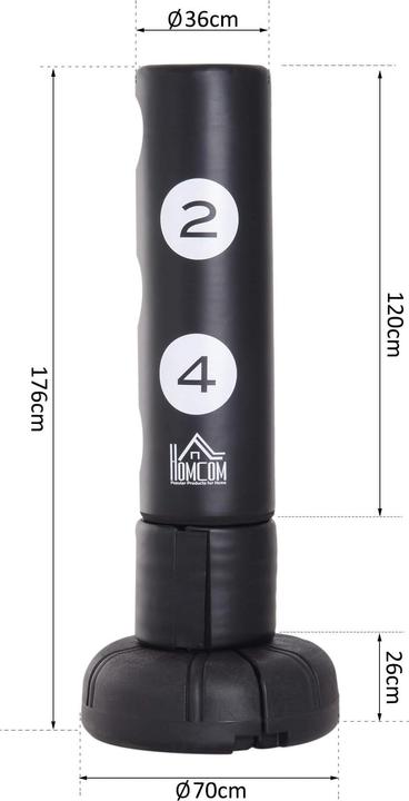 Actual product image Jamb Stand-up punching bag (70 cm, 9.15 kg)