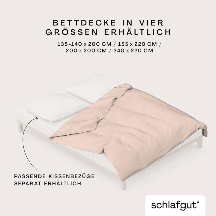 Immagine prodotto schlafgut Woven Satin (Copripiumino, 200 x 200 cm)