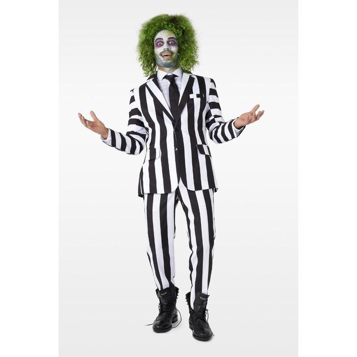 Produktbild OppoSuits Beetlejuice Kostüm Anzug - für Karneval Halloween (L)