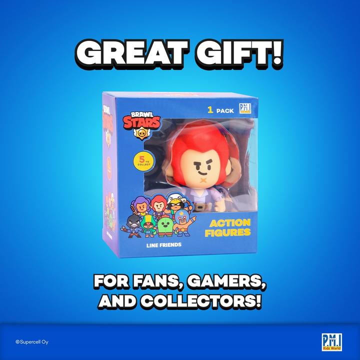 Image du produit Pmi Kids World BRAWL STARS S1 ACTION FIGURES 11cm - COLT