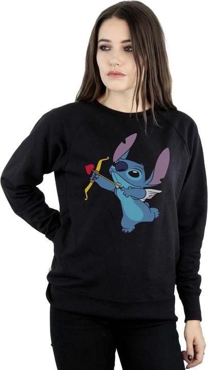 Immagine prodotto Disney Lilo And Stitch Stitch Cupid Valentines Felpa Donna (XL)