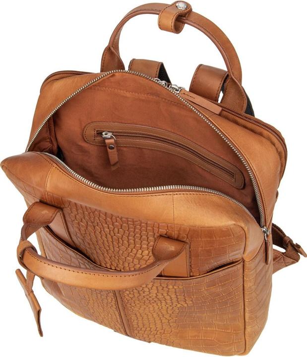 Actual product image Burkely Cool Colbie backpack leather 37.5 cm laptop compartment (11 l)