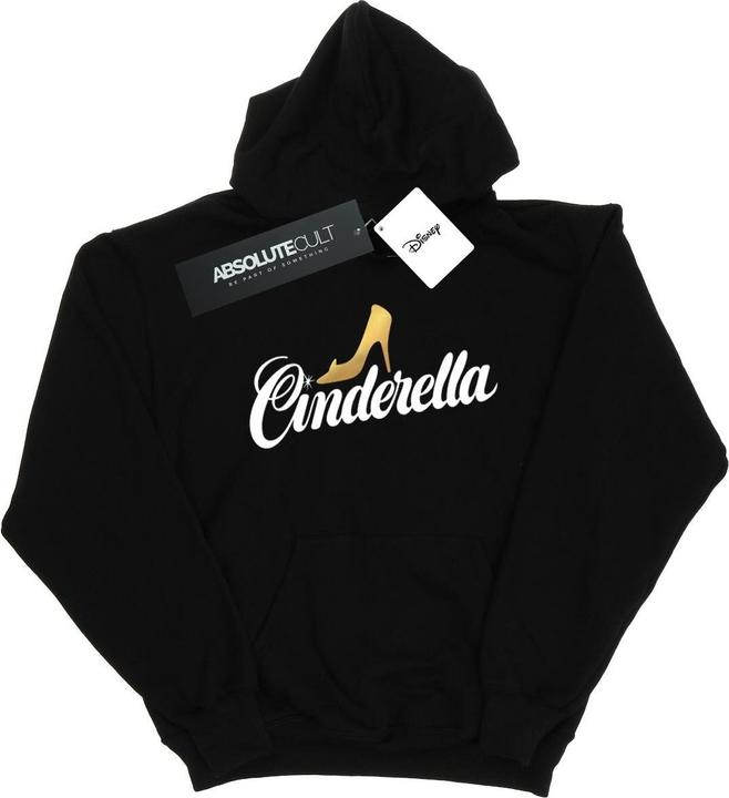 Actual product image Disney Girls Cinderella Shoe Logo Hoodie (104)