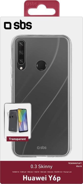 Image du produit SBS Skinny Cover HUAWEI Y6p, transparent (Huawei Y6p)