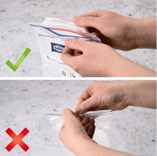 Image du produit Toppits Sac de congélation à double fermeture (20 x)