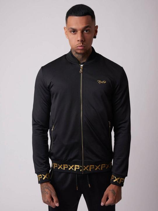 Produktbild Project X Paris Jacke Teddykragen goldene Schrift (S)