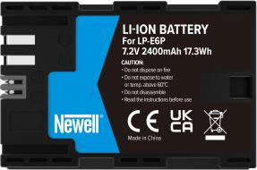 Actual product image Newell Replacement battery LP-E6P for Canon (1 pcs., 2400 mAh)