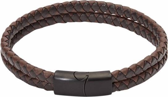 Immagine prodotto HCA Bracciale, VIRO, doppio in pelle, marrone.607148 (20.50 cm, Cuoio)