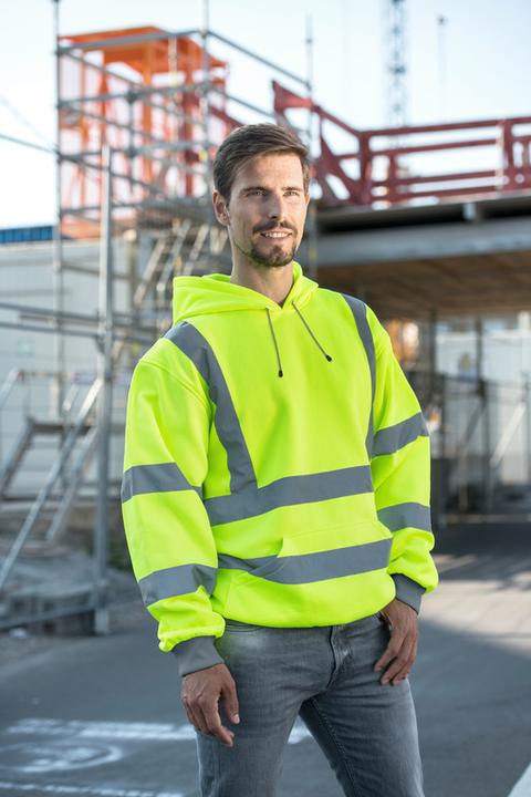 Immagine prodotto Korntex Felpa con cappuccio Hi-Vis (M)