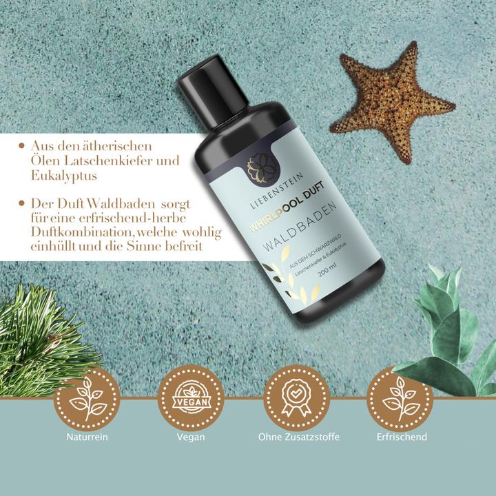 Image du produit Liebenstein Kit de senteurs pour spa bio (600 ml, Huile de bain)