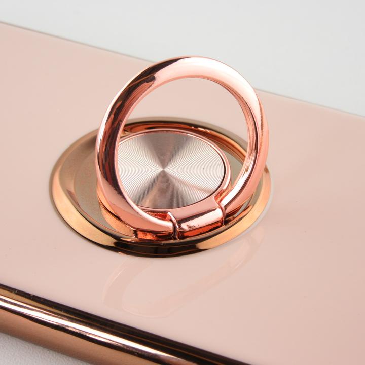 Produktbild PhoneLook Hülle Gummi Bronze mit Ring (Samsung Galaxy S25 Ultra)