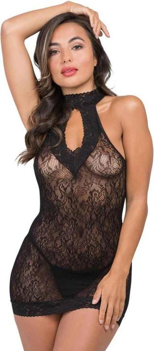 Produktbild Fifty Shades of Grey Captivate Black Lace Spanking Mini Dress Ouvert (One Size)