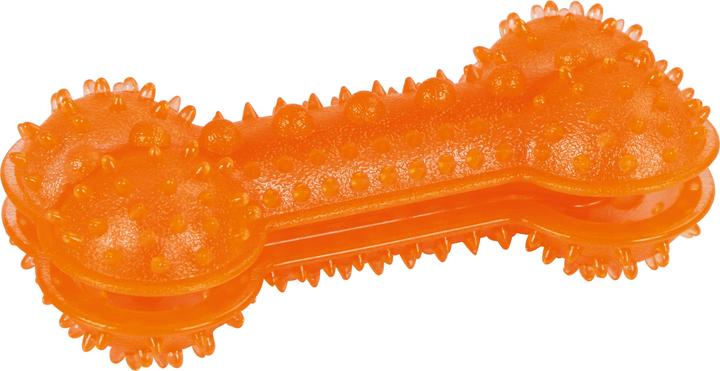 Immagine prodotto Kerbl Bone ToyFastic riempibile, arancione 18x8x6cm