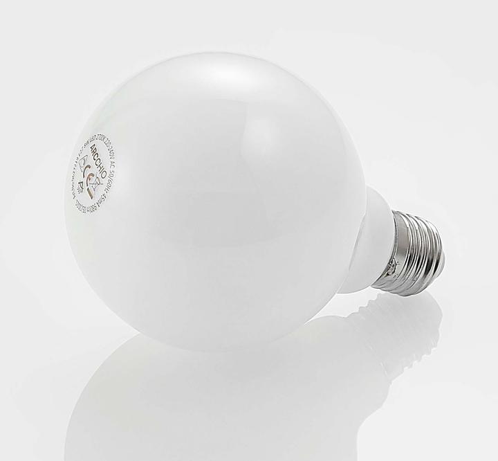 Actual product image Arcchio LED lamp E27 8W 2,700K G95 Globe, dimmable, opal (E27, 8 W, 980 lm, 1 x, E)