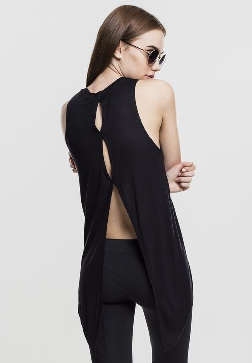 Actual product image Urban Classics Ladies HiLo Viscose Top (M)