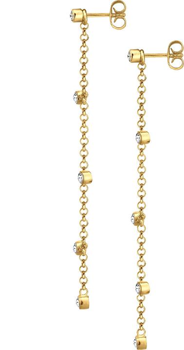Image du produit Elli Boucles d'oreilles pendentif Geo cristaux 925 argent Pretty (Cristal de verre, Argent sterling 925)