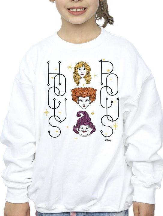 Immagine prodotto Disney Hocus Pocus Faces Felpa Ragazze (140, 146)