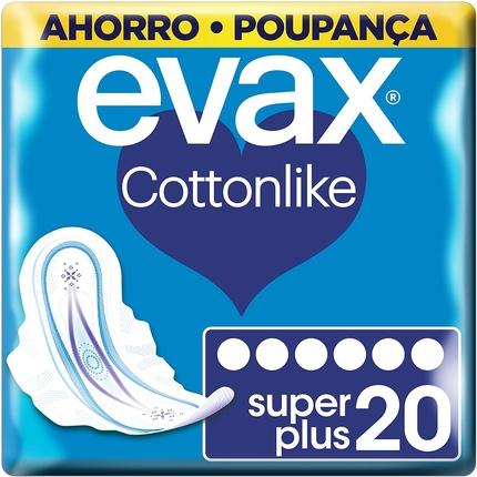 Produktbild Evax Cottonlike Alas Noche 18 Ud (18 x, Damenbinden)
