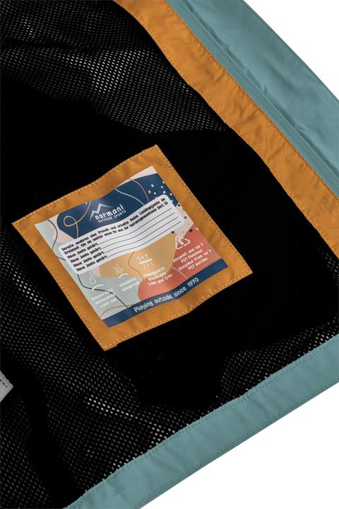 Image du produit Normani Kinder Regenjacke „Sointula“ Blau/Coyote (98, 102, 104, 100 A)