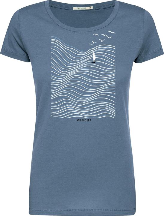 Greenbomb Women's Nature High Sea Loves T-Shirt (XL)