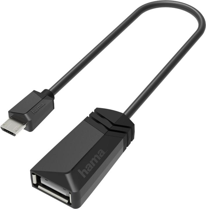 Produktbild Hama USB-Adapter Micro-USB Type A (M) bis USB Typ A (W) (USB 2.0)