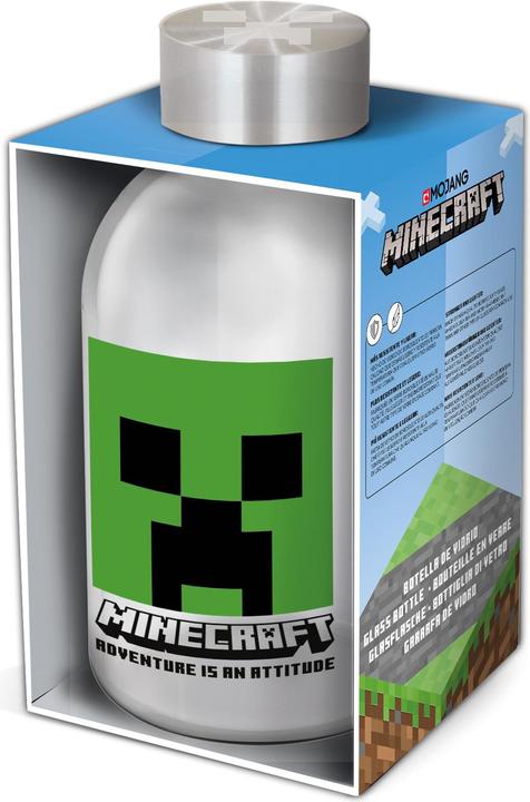 Image du produit Stor Bouteille en verre Minecraft (petit format) (0.62 l)