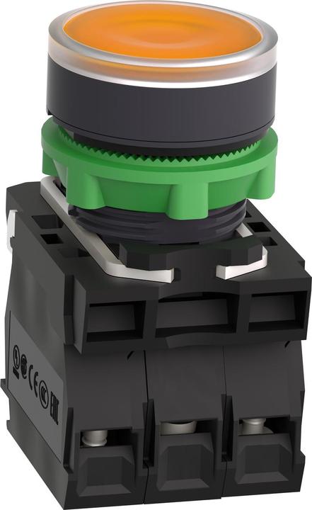 Produktbild Schneider Electric Drucktaster beleuchtet gelb