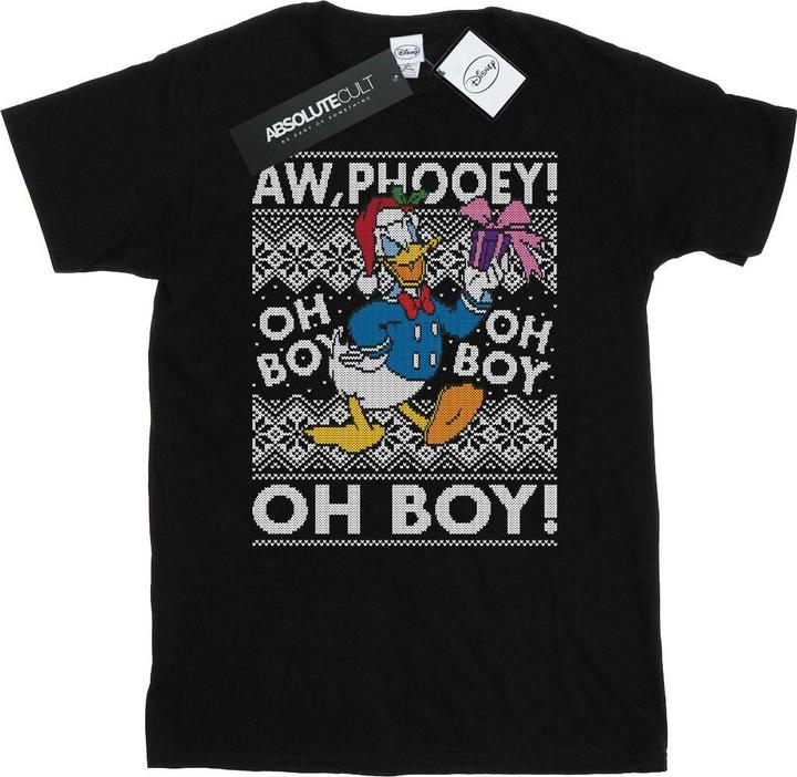 Produktbild Disney Donald Duck Christmas Fair Isle TShirt (S)