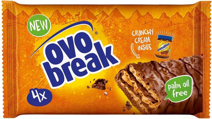 Image du produit Ovomaltine Barre chocolatée Ovo Break Barre gaufrée 24 x 39 g (1140 g)
