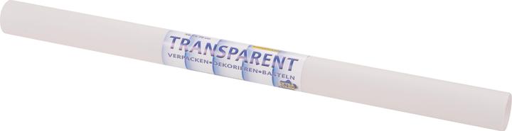 Actual product image Folia Transparent paper white 1 roll 115g/m2 50x70cm (115 g/m², 1 x)