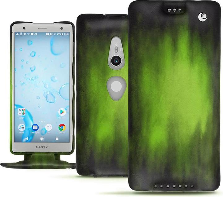 Actual product image Noreve Leather cover vertical (Sony Xperia XZ2)