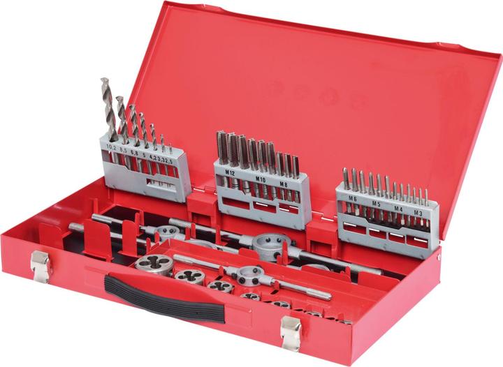 Image du produit KS Tools Jeu d'outils de taraudage HSS. 44 pcs. 331.0644
