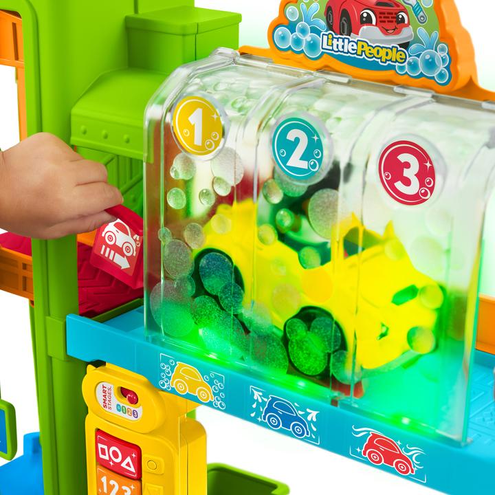Actual product image Mattel Fisher-Price - Little People Car Center (Nordics) (HRC60)
