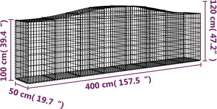 Actual product image VidaXL Gambion