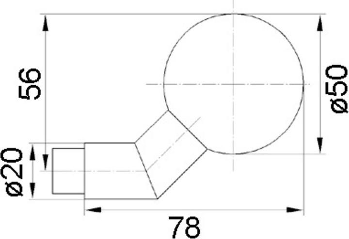 Produktbild Glutz Türknopf 5825 E (Türknopf)