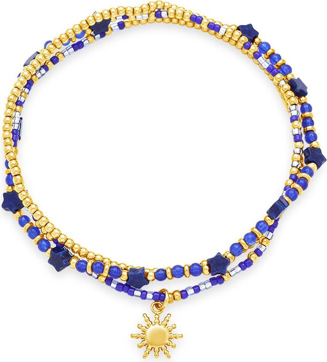 Blau, Gelbgold