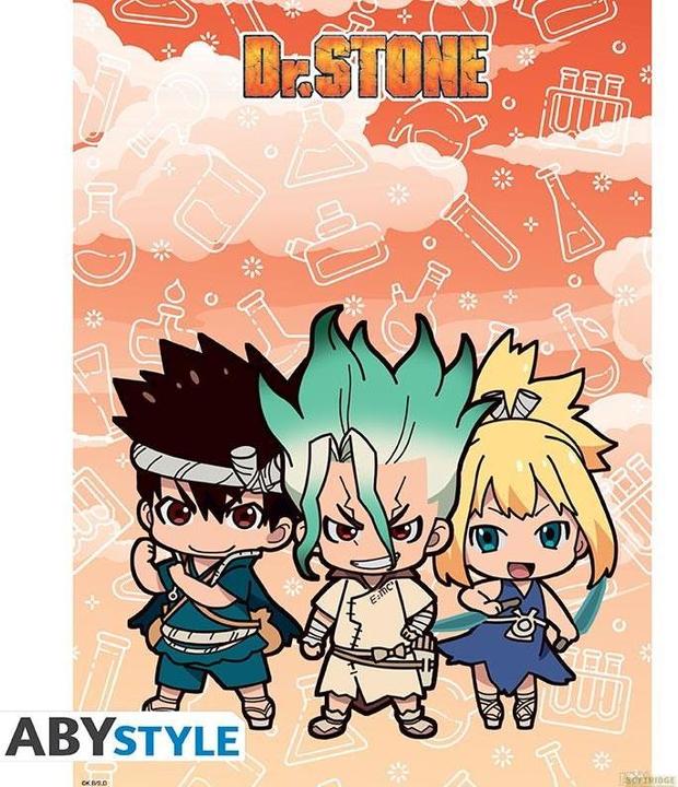 Immagine prodotto ABYstyle Dr Stone Poster : Senku Kohaku Chrome (52x38) (ax2) (52 x 38 cm)