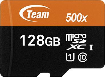 Immagine prodotto Team Group Team - Scheda di memoria flash - 128 GB - UHS Classe 1 / Classe 10 (128 GB, microSDXC, U1, UHS-I)