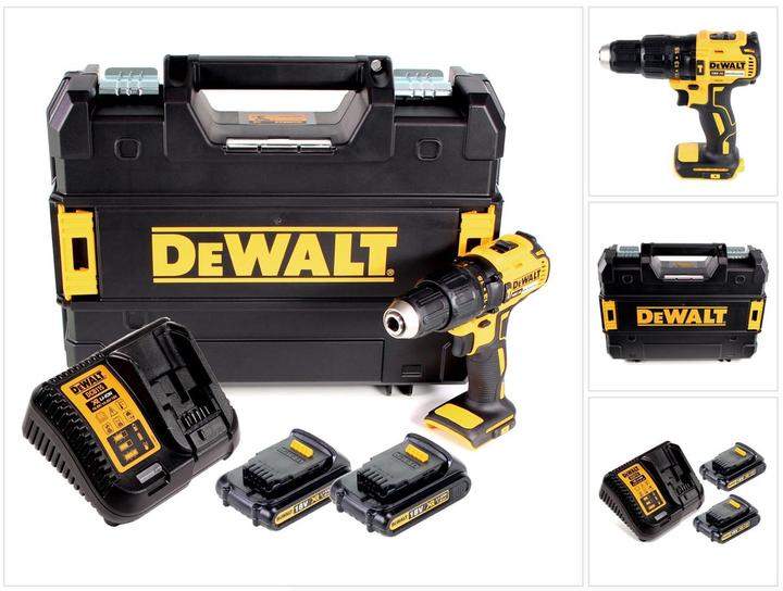 Image du produit DeWalt Perceuse à percussion 18VAh (Fonctionnement sur batterie)