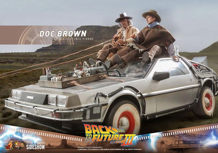 Image du produit Hot Toys Retour vers le futur III figurine Movie Masterpiece 1/6 Marty McFly 28 cm