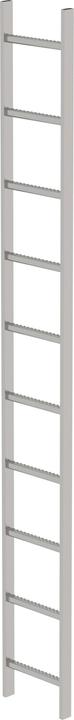 Produktbild Munk Schachtleiter Edelstahl V4A 300mm Lichte Weite 10 Sprossen (2 cm)
