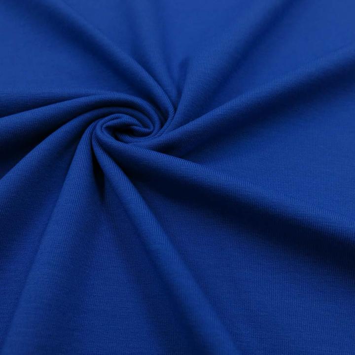 Produktbild Stoffrestposten Baumwolljersey - Royal Blau - Mindestverkaufsmenge: 1 Meter