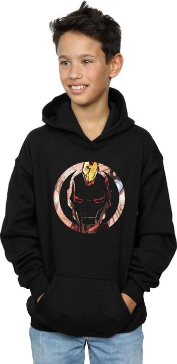 Produktbild Iron Man Montage Symbol Kapuzenpullover Jungen (140, 146)