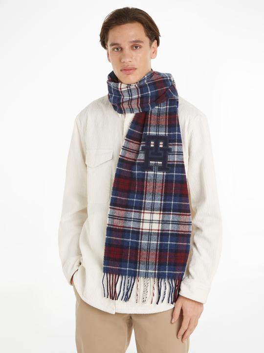 Produktbild Tommy Hilfiger Th Monogram Tartan Scarf