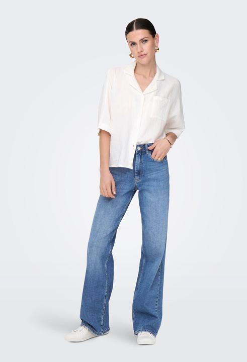 Produktbild Only ONLJUDITH Hohe Taille Weiter Beinschnitt Jeans Jeans mit weitem Bein (W29/L30)