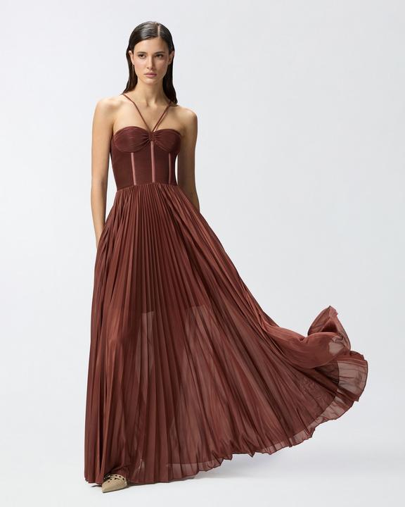 Actual product image Pinko Dresses Brown (L)