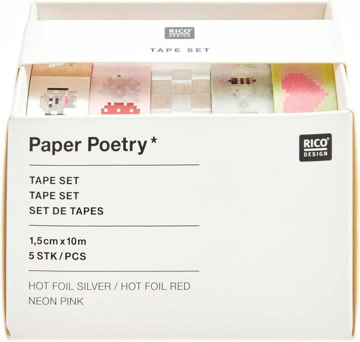 Produktbild Rico Design Tape Set Futschikato, Pixel FSC.300804
